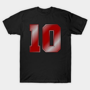 10 || Sport number T-Shirt